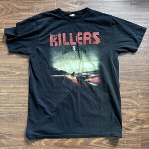 The Killers Battle Born Tour Black T-Shirt